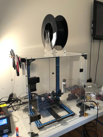 Modifying an Enclosure for the CR-10 Titan Aero