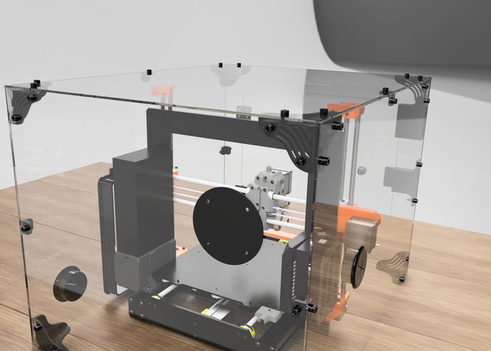 Print your own Prusa rear air filter hole cover