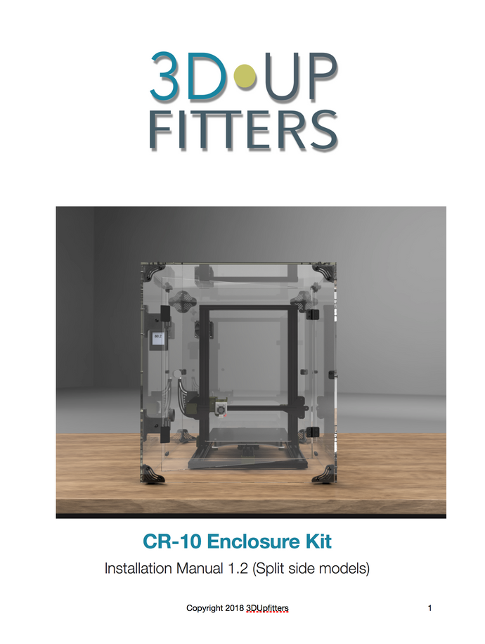 New CR-10 Rev Two Manual Released