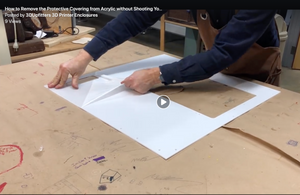 How to Remove the Protective Covering from Acrylic