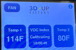 3D Printer Fan Control, Temperature and Air Quality VOC Logger - Works with Any Enclosure