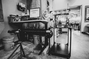 Prusa MK3S Enclosure with Custom Cart