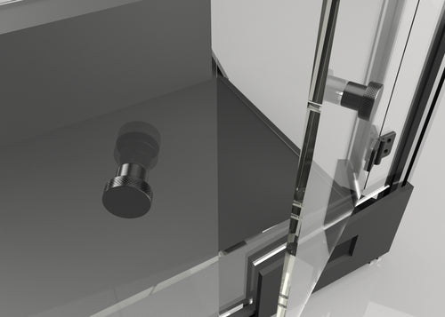 Knurled Steel Knob for 3D Printer Enclosure Case