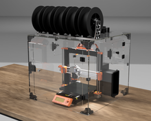 Prusa Enclosure MK3S+ MMU2/3 Acrylic Box Case Cover Kit - Spool Holders Not Included