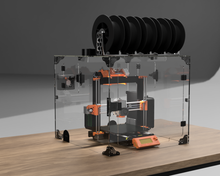 Prusa Enclosure MK3S+ MMU2/3 Acrylic Box Case Cover Kit - Spool Holders Not Included