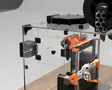 Prusa Enclosure MK3S+ MMU2/3 Acrylic Box Case Cover Kit - Spool Holders Not Included