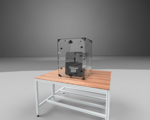 Formlabs 3/4 Air Filter Enclosure for (or Similar Dental Resin Printer)