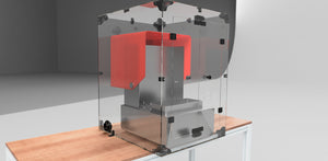 Dental Resin 3D Printer Air Filter Enclosure for SprintRay Pro 95 or Similar